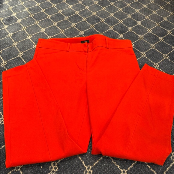 LOFT orange skinny pants - Picture 2 of 3
